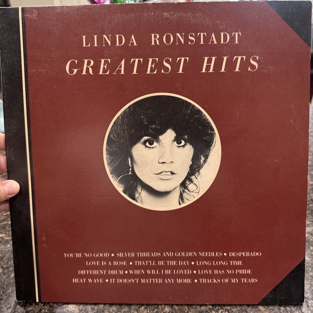 Linda Ronstadt Greatest Hits Vintage Vinyl LP 1977‎ Asylum Record 6E-106-A
